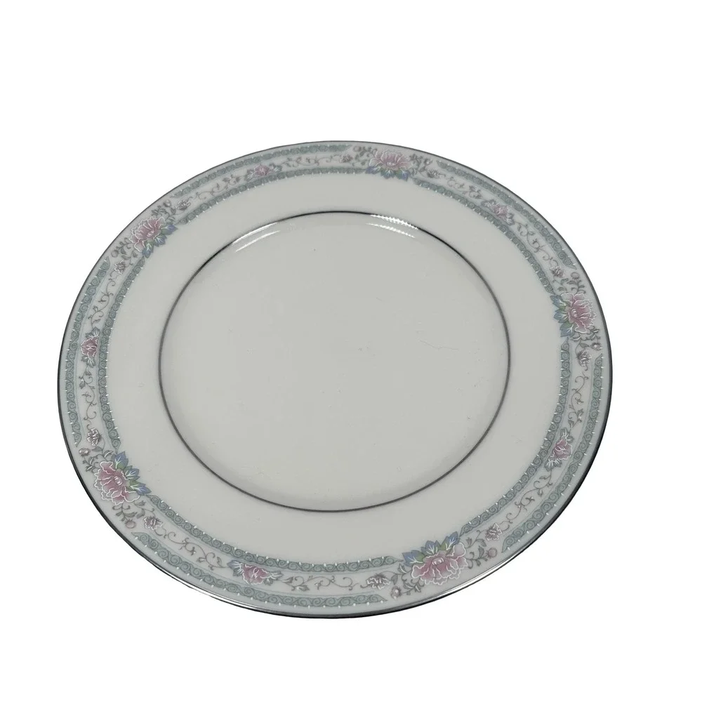 Lenox Charleston‎ Salad Plates Cosmopolitan Collection Set of 10 Platinum 10.75
